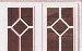 LOG CABINS: SINGLE GLAZED LOG CABINS and DOUBLE GLAZED LOG CABINS - Decorative door features