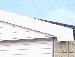 TIMBER AND CONCRETE GARAGES - White PVCu or timber gables and fascias