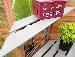 GREENHOUSES - Timber slatted high level shelving