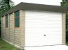 Stone Pent Concrete Garage 160