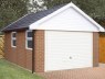 Brick Apex Concrete Garage 184