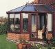 Woodgrain PVCu Victorian conservatory