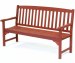3 Seater Hardwood Bench 350
