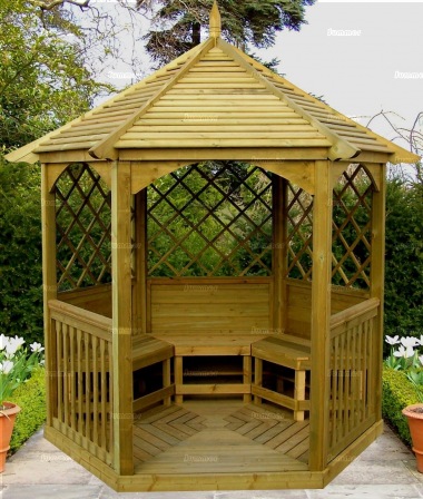 Hexagonal Gazebo 91