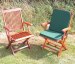 Hardwood Folding Armchair 414
