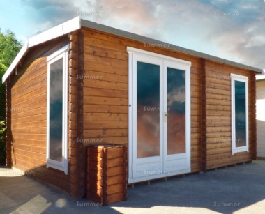 Multi room 34-70mm Log Cabin 245