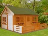 Multi room 34-70mm Log Cabin 247