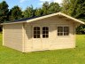 4.1-5.0m wide Apex 70mm Log Cabin 98