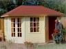 Corner Summerhouse 2 room Log Cabin 250