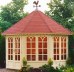 Octagonal Summerhouse Log Cabin 377