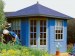 Double Door Corner Log Cabin 381 - Felt Tiles