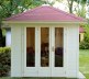 Hipped 28-45mm Summerhouse Log Cabin 308