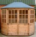 Georgian Octagonal Summerhouse 261 - Slate Effect Roof