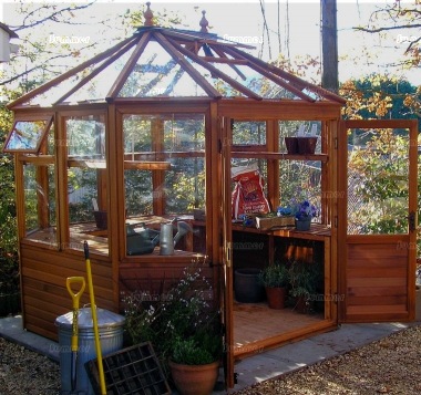 Octagonal Greenhouse 91