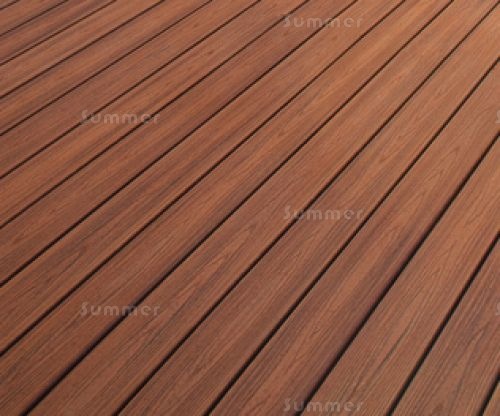 GAZEBOS xx - WPC solid decking kits - brown