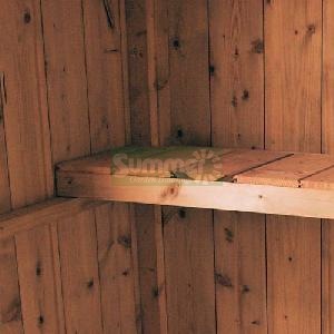 Shed shelving