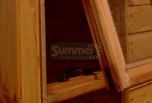 SUMMERHOUSES xx - Opening side windows