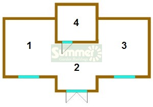 Floor plan and sizes