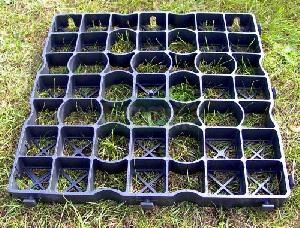 Recycled plastic DIY base kits - 350 tonnes per square metre