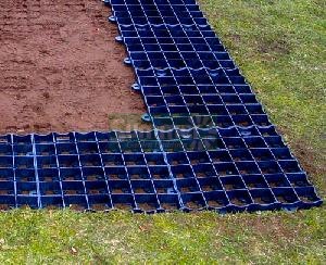 Recycled plastic DIY base kits - 350 tonnes per square metre