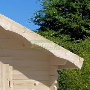 LOG CABINS xx - Decreased front roof projection