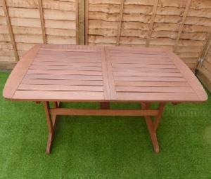 Close up photos - extending table