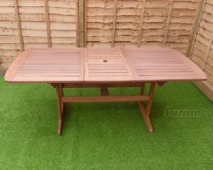 Close up photos - extending table