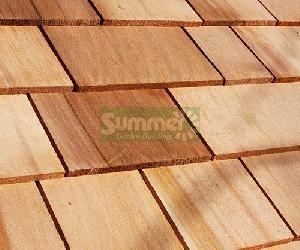 GARAGES AND CARPORTS xx - Cedar shingle roof