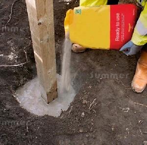 Rapid setting concrete