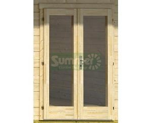 LOG CABINS xx - Additional doors and windows