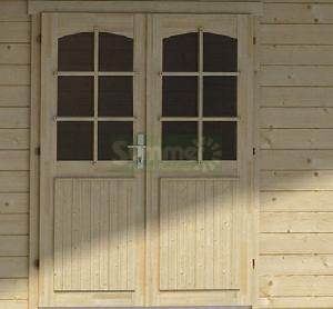 LOG CABINS xx - Additional doors and windows