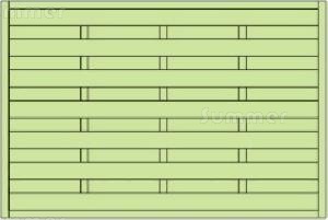 FENCING xx - Elevation drawing 6x4