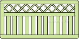 FENCING xx - Elevation drawing