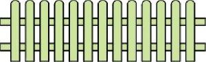 FENCING xx - Elevation drawing 6x2