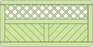 Elevation drawing 6x3