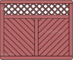 FENCING xx - Elevation drawing 6x5