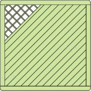 Elevation drawing 6x6