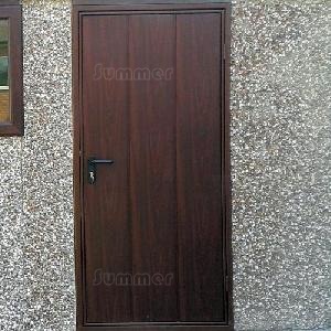 Options - colour finish personnel door