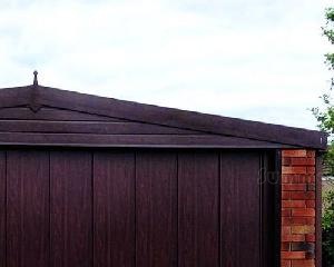 Woodgrain colour finish