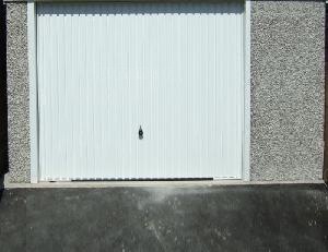 Up and over door position