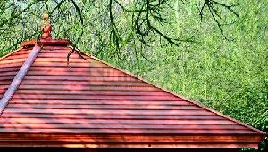 SUMMERHOUSES xx - Cedar slatted roof