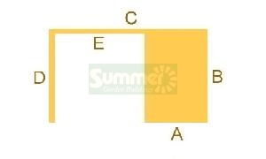 GAZEBOS xx - Base dimensions