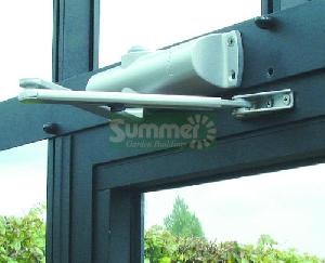 GREENHOUSES - Door options - hinged doors GREENHOUSES - Door options - hinged doors