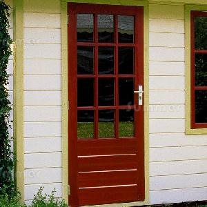 LOG CABINS - Door and window options LOG CABINS - Door and window options