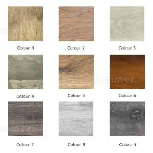 Laminate floor - Full colour chart