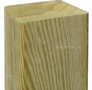 Fence posts, pressure treated timber