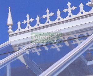 Ridge crests and finials