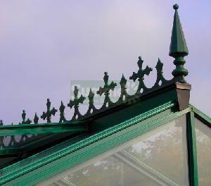 Ridge crests and finials