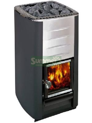 Wood burning sauna heaters