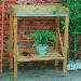 GREENHOUSES - Wooden potting tables
